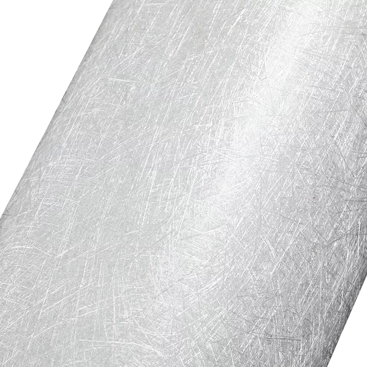 Tappetino in fili tagliati di fibra di vetro legati a emulsione