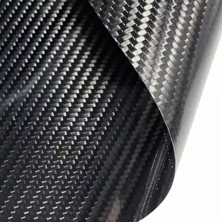 Fibra di carbonio termoplastica preimpregnata